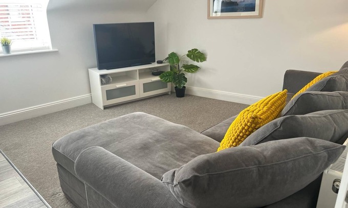 Swanage Appartement | Appartement contemporain de 2 chambres au coeur de Swanage, animaux acceptés