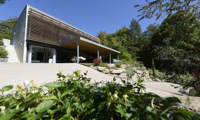 Mostuejouls Villa | Gite Gorges du Tarn Villa contemporaine 5 étoiles Gite Design Spa Plage privée