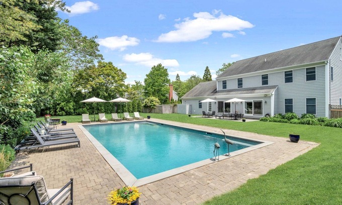 Village of Southampton Maison | Contemporary Southampton Village Home Walking Distance to Town, Pool,...