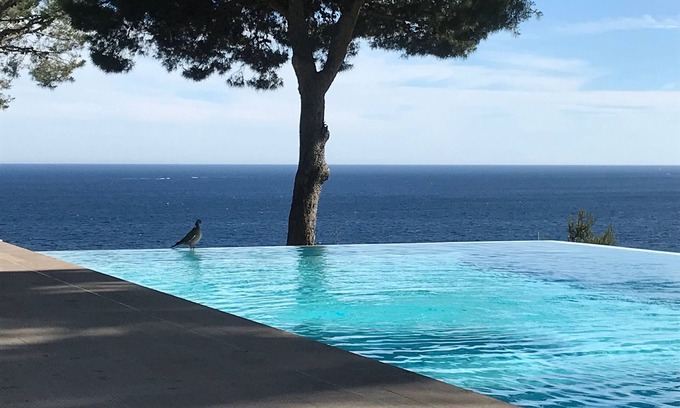 La Ciotat Villa | Villa Contemporaine Vue mer Panoramique sur la Baie de la Ciotat