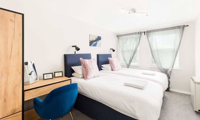 Leamington Spa Appartement | Appartement moderne 2 chambres avec parking