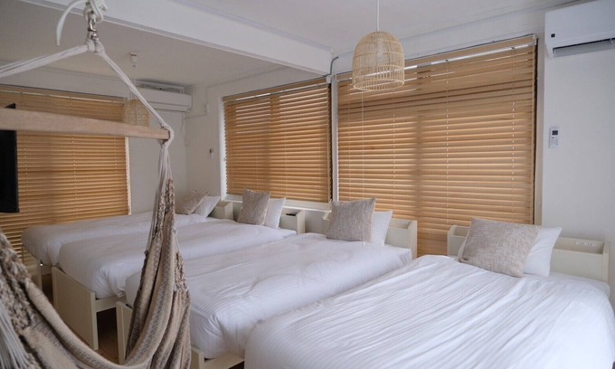 Genka Maison | Conveniently located near Junglia, Churaumi Aquarium and Kouri Island!