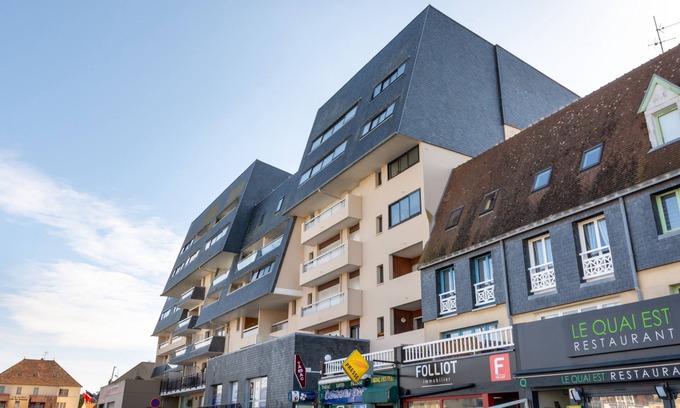 Courseulles-sur-Mer Appartement | Corvette - Vue mer - Une Chambre Appartement, Couchages 4