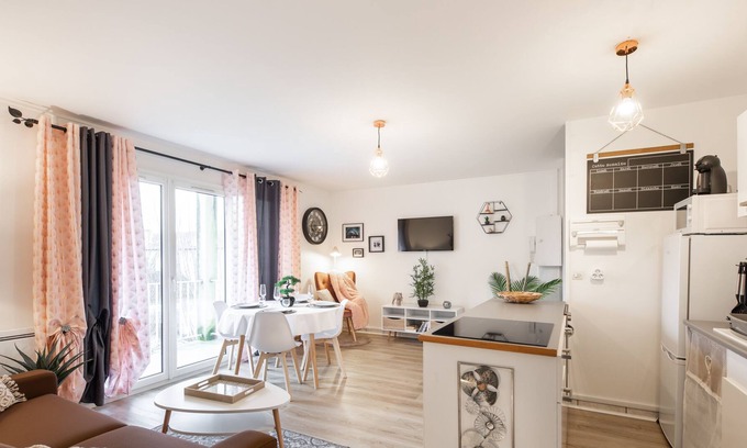 Meaux Appartement | ✨Cosy T2 proche Disneyland Paris ✨