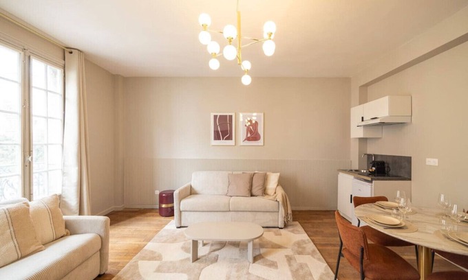 Le Pre-Saint-Gervais Appartement | Appartement chaleureux près de Paris