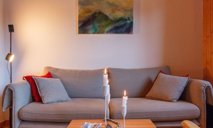 Val d'Illiez Appartement | Joli appartement pour 6 personnes avec balcon et vue panoramique
