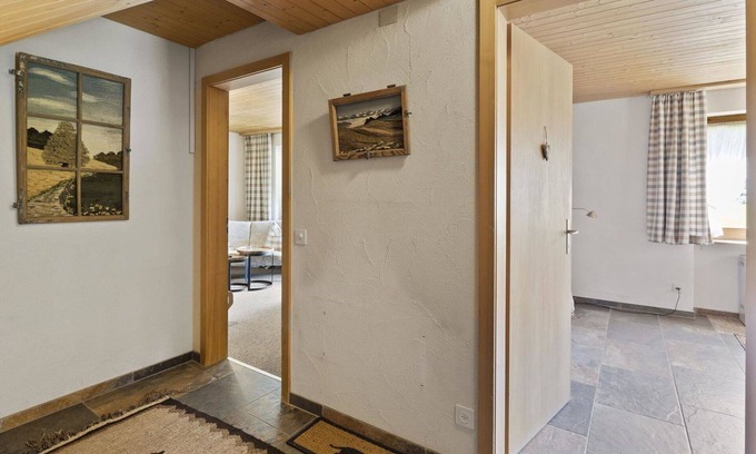 Churwalden Appartement | Joli appartement pour 2 personnes avec WIFI, TV, balcon et animaux admis