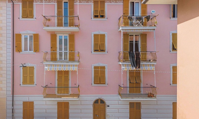 Riva Trigoso Appartement | Joli appartement pour 4 personnes avec WIFI, TV et balcon