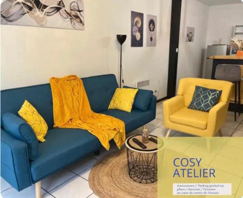 Vierzon Appartement | Cosy atelier