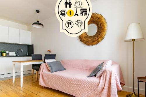 Vignerons Appartement | Cosy au Chateau et Bois Métro L1