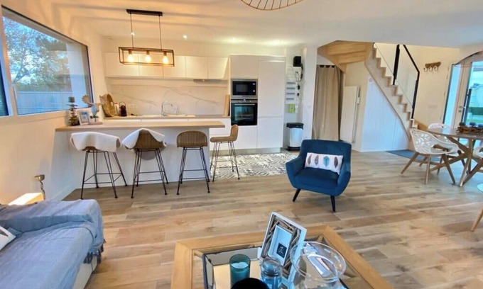Merlimont-Plage Maison | Cottage cosy pour 4 personnes avec accès aux dunes