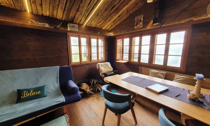 Staldenried Gspon Appartement | Appartement confortable dans une maison valaisanne