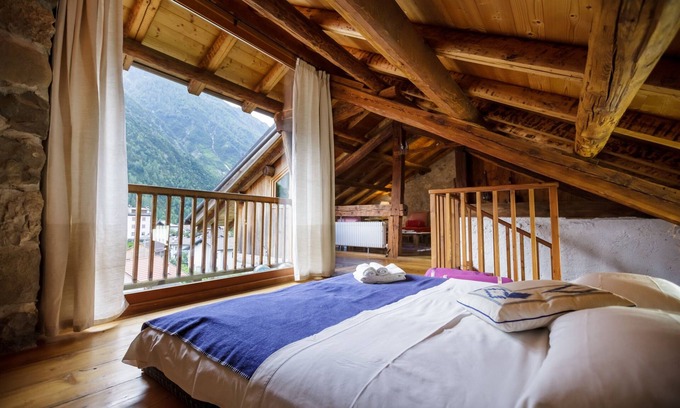 La Valle Agordina Maison | Cosy Holiday Home "La Pita" with Mountain View, Balcony, Fireplace and Wi-Fi