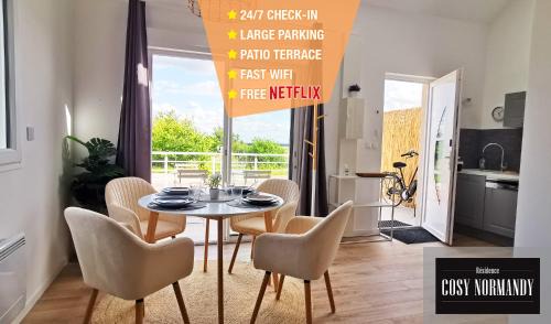 Bois-Jerome-Saint-Ouen Appartement | Cosy Normandy - 03