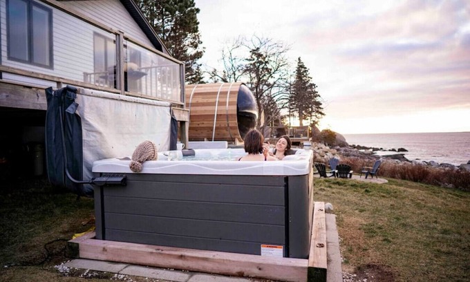 Hunts Point Cottage | Chalet confortable en bord de mer à la plage