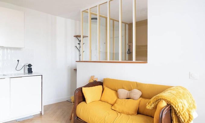 Le Pre-Saint-Gervais Appartement | Studio cosy et calme proche La Villette
