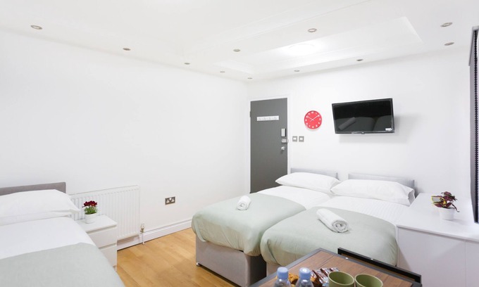 King's Cross Maison | Quadruple-Salle de bain partagée