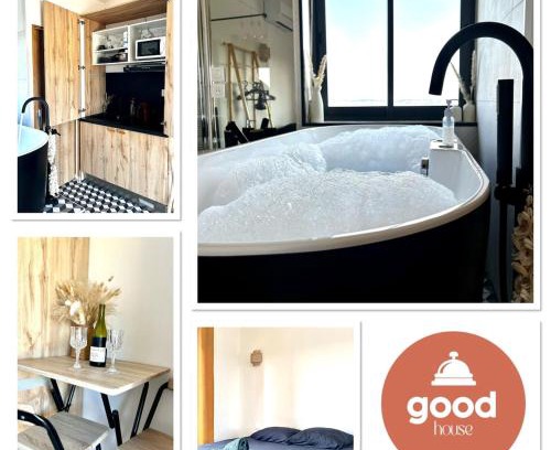 Albi Appartement | Cosy studio - Baignoire balnéo et Clim