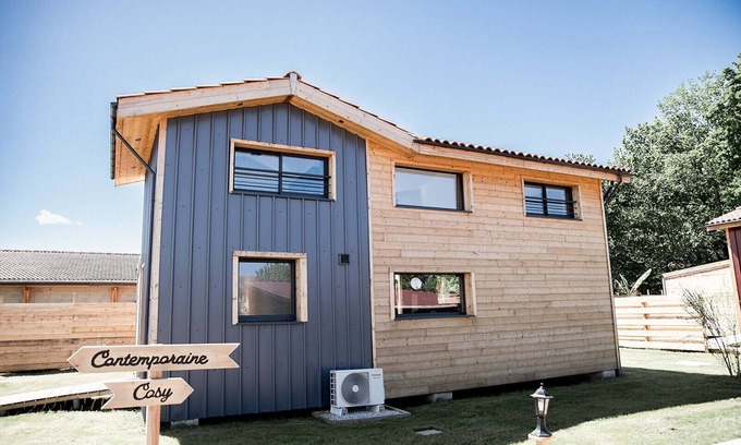 Aureilhan Maison | Tiny house Contemporaine avec Jacuzzi privatif