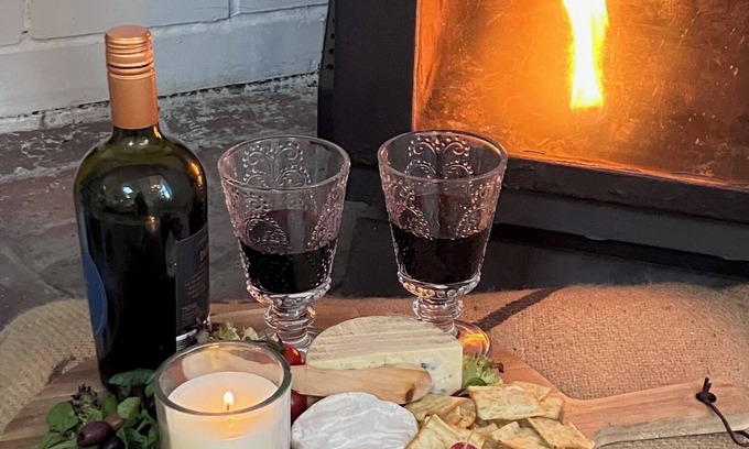 Healesville Maison | One Wee Cottage Autumn cosy, wood fire, Mid week sale Book Christmas in July now