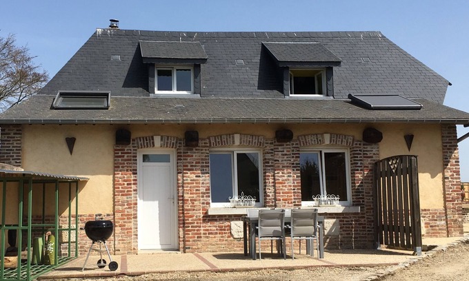 Saint-Aubin-d'Ecrosville Maison | Gîte pour 4 personnes
