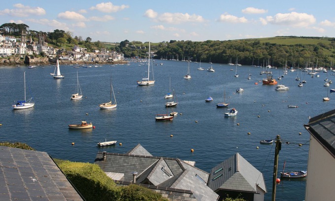 Polruan Cottage | Un chalet dans un endroit de rêve à Polruan près Fowey avec une vue imprenable