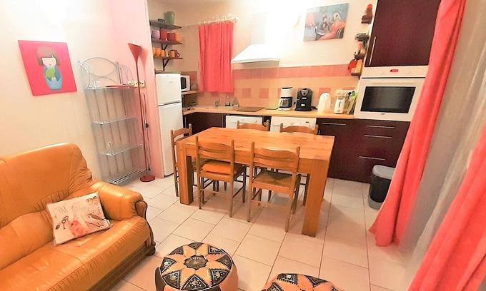 Saint-Clement Villa | Villa 2 à 5 pers. Sommières - 4 étoiles - Clévacances : 3 clés - piscine privée
