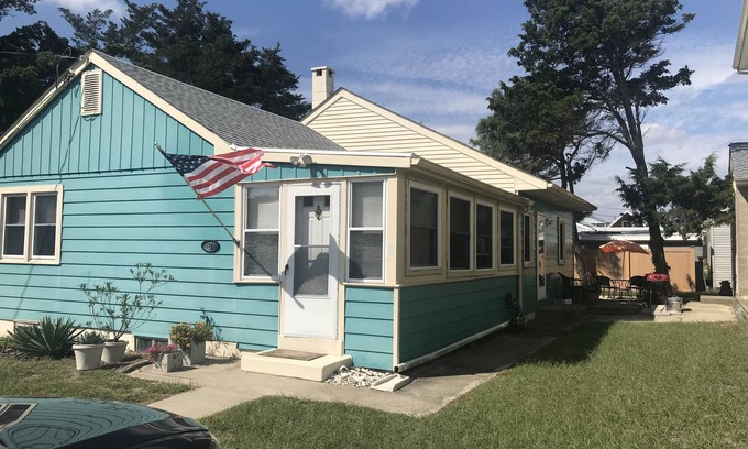 Broadkill Beach Cottage | Cottage près de la baie, Broadkill Beach, DE
