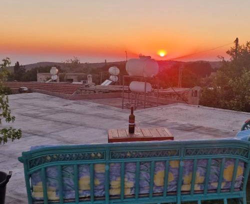 Pano Arodhes Maison | Cottage in Historic Village & Rooftop Sunset views