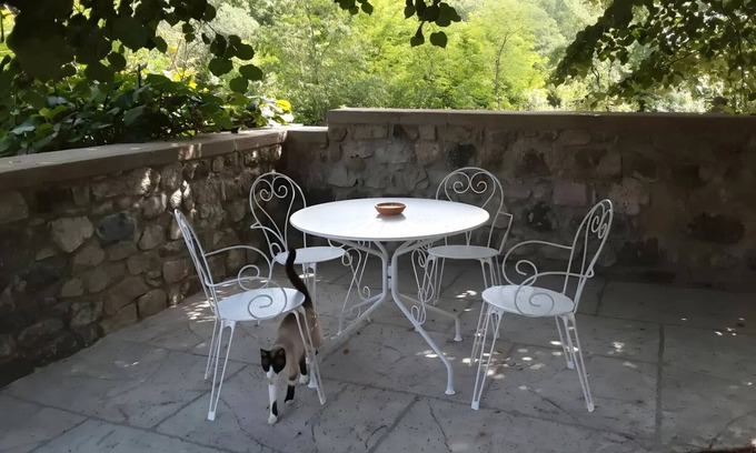 Les Assions Cottage | Cottage « L'Ancienne Estable » avec terrasse privée, jardin privé et climatisation