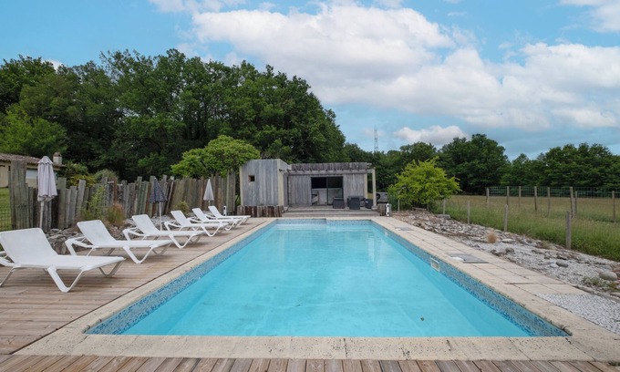 Saint-Remy Maison | Maison 'Les Daims De Gardelac' avec piscine privée, Wi-Fi et climatisation