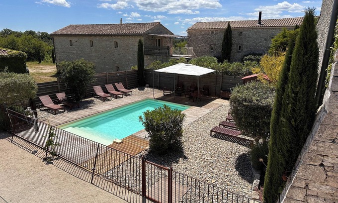 Orgnac-l'Aven Maison | Gîte au cœur d’un hameau ardéchois, magnifique Mas de 150 m2