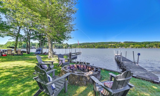 Bradford Cottage | Cottage on Lamoka Lake w/ Deck, Grill & 3 Kayaks