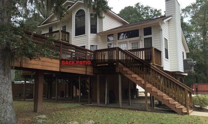 Jonesville Maison | Cottage sur le Big Cypress Bayou