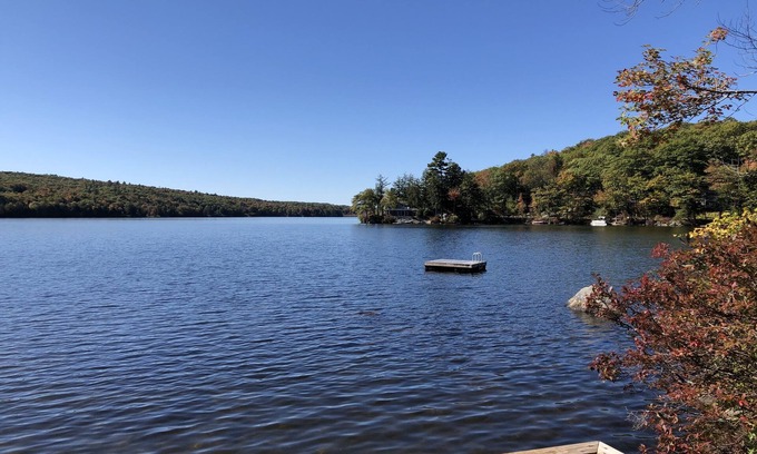 Harrisville Cottage | Cottage on the lake--you can't get any closer!