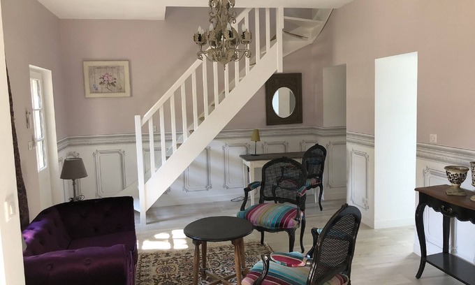 Azay-le-Rideau Maison | Cottage parc avec piscine au coeur des châteaux de la Loire Azay le rideau