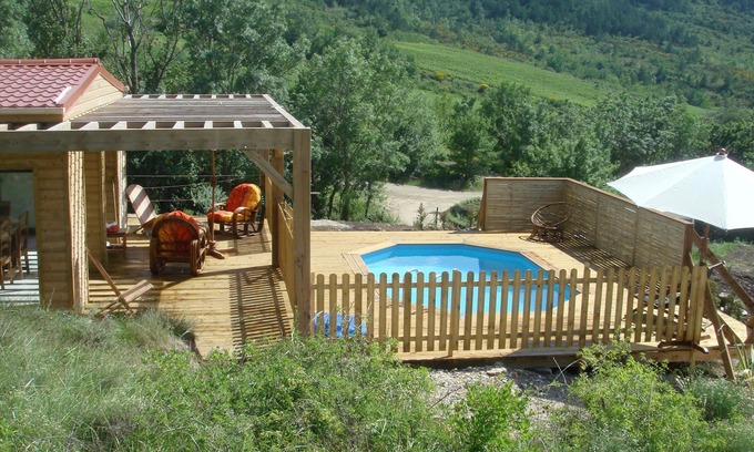 Roquetaillade Maison | Maison 3* piscine privée belles vues domaine viticole Limoux