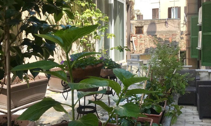 Rome City Centre Appartement | Comte Checco. Un refuge sur les toits de Rome, à quelques pas du Panthéon