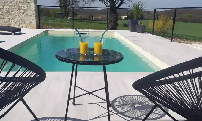 Saint-Beauzeil Cottage | Gite de campagne en Quercy avec Piscine privée