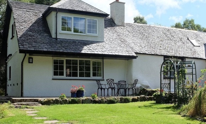 Saddell Cottage | Chalet boisé dans les Trossachs à proximité des pistes cyclables, des lochs et des promenades dans les collines