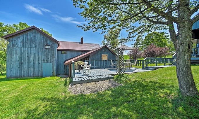 Richfield Springs Maison | Country Escape w/ Sauna, 10 Mi to Cooperstown