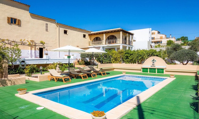 Vilafranca de Bonany Villa | Maison de campagne 'Can Munito' avec piscine privée, Wi-Fi et climatisation