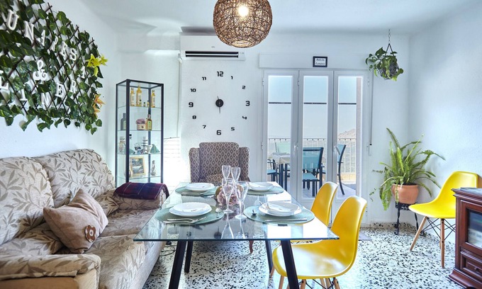 Albanchez de Magina Maison | Maison de campagne "Casa Rural Lunares Y Salinera" avec terrasse privée, Wi-Fi et climatisation
