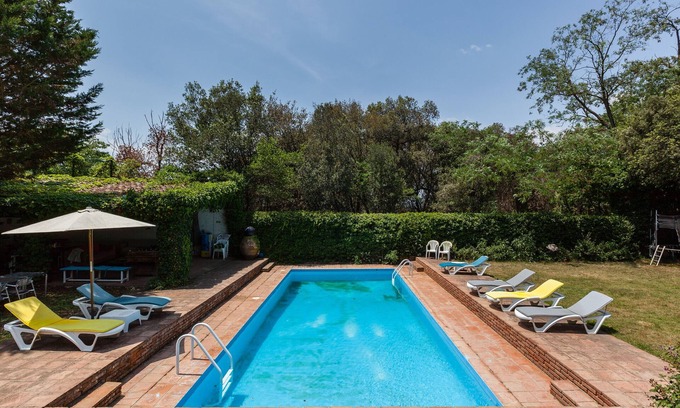 Vilanova del Valles Villa | Maison de campagne "Casanova" avec piscine privée, terrasse partagée et Wi-Fi