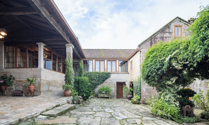 Fornelos de Montes Maison | Maison de campagne "Casa Rural Magina" avec vue sur les montagnes, terrasse privée et Wi-Fi