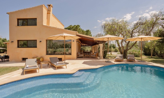 Pollensa Cottage | Maison 260m2 dans la campagne, piscine, Wifi, barbecue, terrasse, jardin, 7 personnes