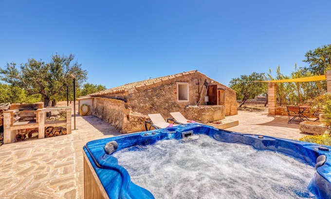 S'alqueria Blanca Villa | Maison de campagne "Casita Els Sestadors" avec terrasse privée, Wi-Fi et climatisation