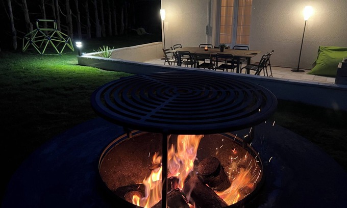 Montaure Maison | Country house with master suite and sauna/Brasero XXL/Forest access 🌳☀️