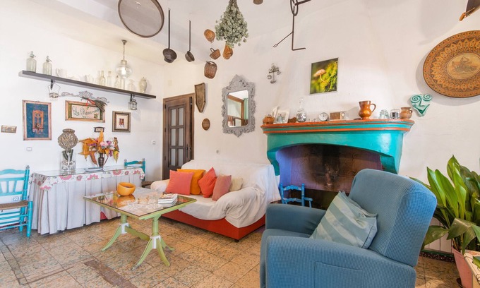 Jabugo Maison | Maison de campagne "La Rana Verde" avec vue sur les montagnes, piscine privée et Wi-Fi