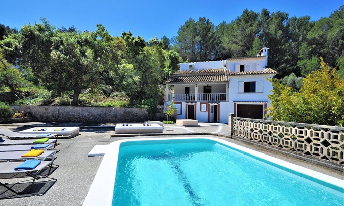 Esporles Villa | Maison de campagne "Las Encinas" avec piscine privée, Wi-Fi et climatisation